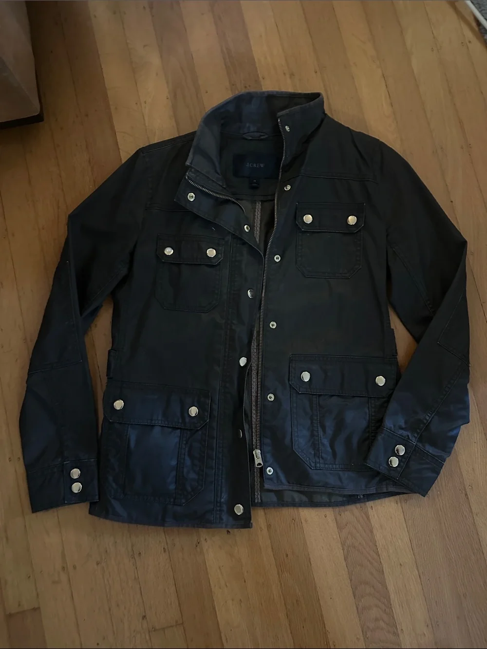J. Crew Black Utility Field Jacket
